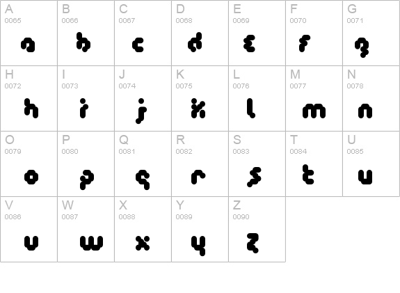 Timecode details - Free Fonts at FontZone.net