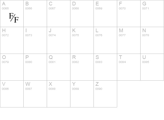 TimeFraction-E details - Free Fonts at FontZone.net
