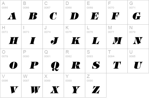 Timpani_Heavy-Italic details - Free Fonts at FontZone.net