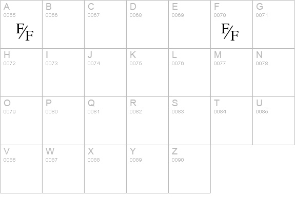 TmsFE details - Free Fonts at FontZone.net