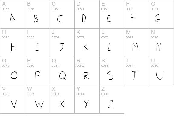 Tom's Handwriting details - Free Fonts at FontZone.net