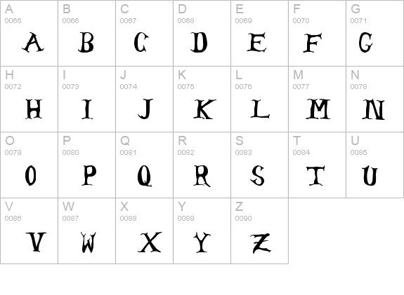 Tom's Headache details - Free Fonts at FontZone.net