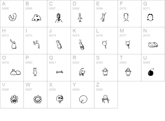 Tombats Four details - Free Fonts at FontZone.net