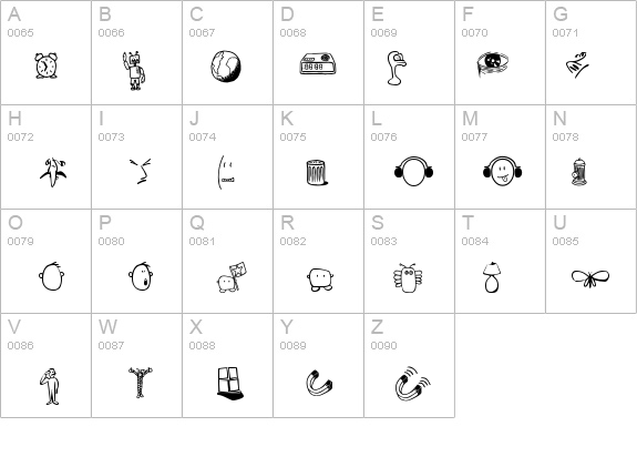 Tombats Three details - Free Fonts at FontZone.net