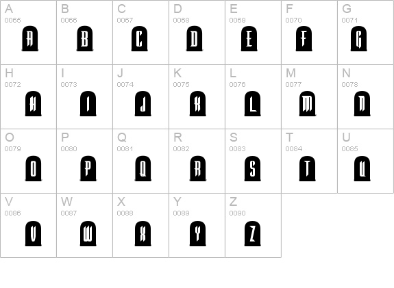 Tombstone Regular details - Free Fonts at FontZone.net