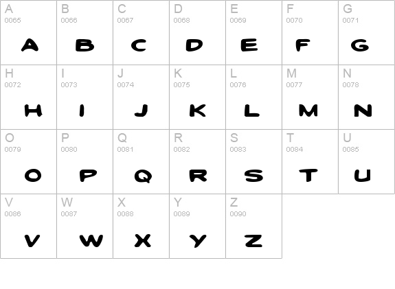 Toon Town Industrial Exp details - Free Fonts at FontZone.net