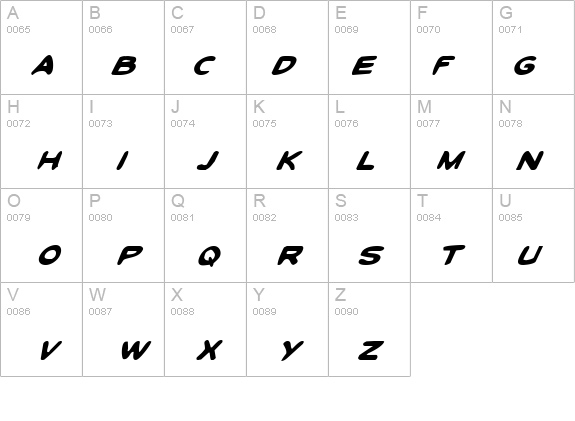 Toon Town Industrial Italic details - Free Fonts at FontZone.net