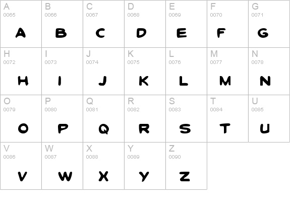 Toon Town Industrial Regular details - Free Fonts at FontZone.net