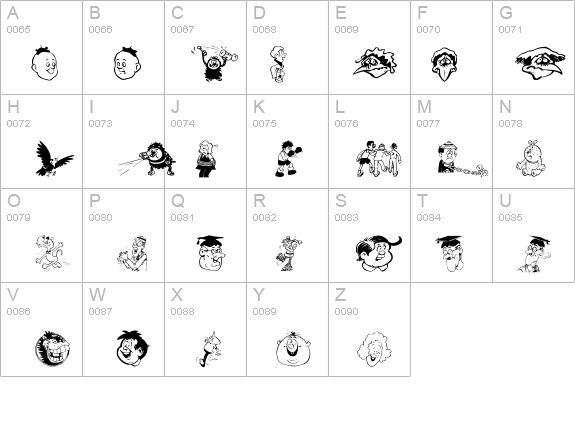 Toons One details - Free Fonts at FontZone.net