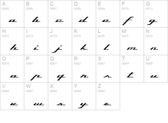 Top Speed details - Free Fonts at FontZone.net