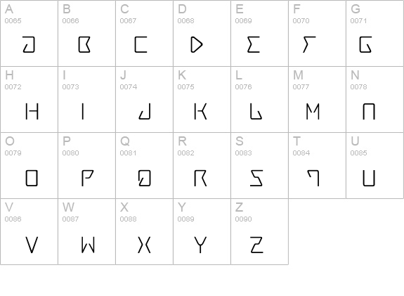 Tracer details - Free Fonts at FontZone.net