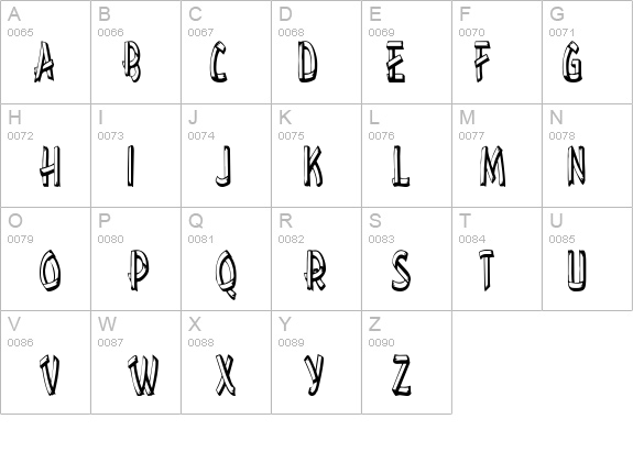 TreehouseCondensed details - Free Fonts at FontZone.net