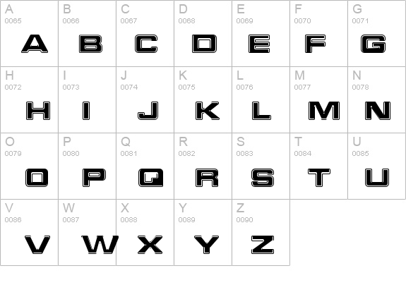 Trekker-3 Regular details - Free Fonts at FontZone.net