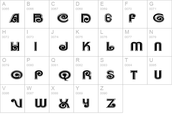 Trenz details - Free Fonts at FontZone.net