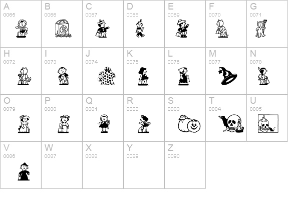 Tricks-N-Treats details - Free Fonts at FontZone.net