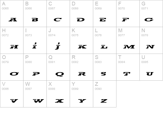 trigan Italic details - Free Fonts at FontZone.net