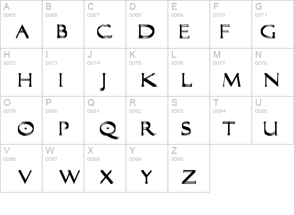 Trilayered details - Free Fonts at FontZone.net