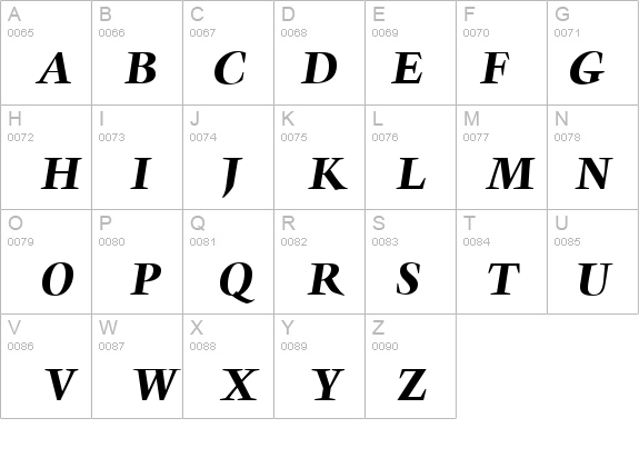 Triumph Bold Italic details - Free Fonts at FontZone.net