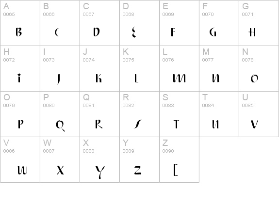 TruStarImperial details - Free Fonts at FontZone.net