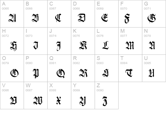 Tudor SSi Bold details - Free Fonts at FontZone.net