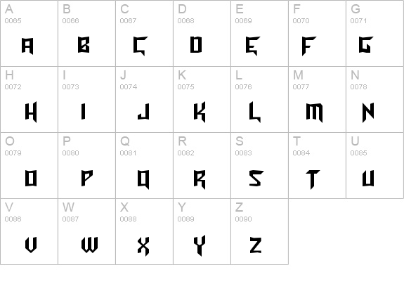 Turok Normal details - Free Fonts at FontZone.net