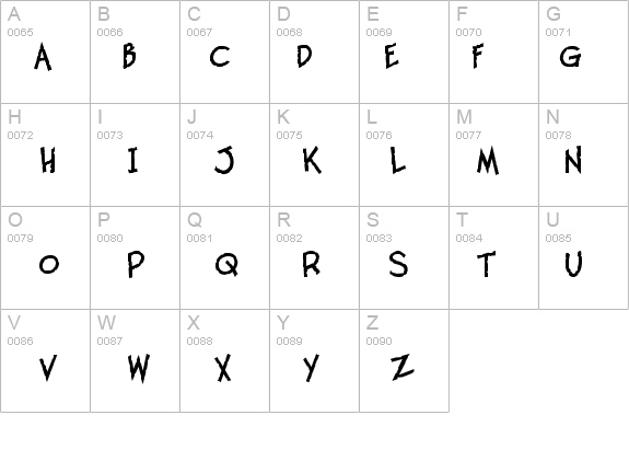 Twelve Ton Fishstick details - Free Fonts at FontZone.net