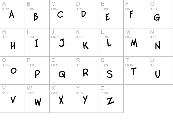 Twelve Ton Goldfish details - Free Fonts at FontZone.net