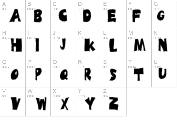 Ufrayd details - Free Fonts at FontZone.net