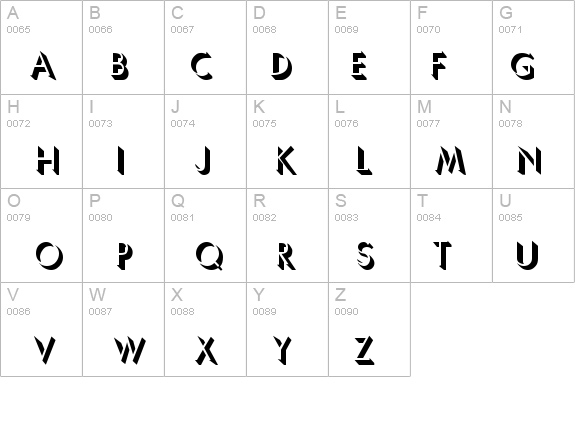 UltraShadow details - Free Fonts at FontZone.net