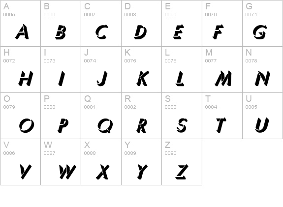 Umbra-Thin Bold Italic details - Free Fonts at FontZone.net