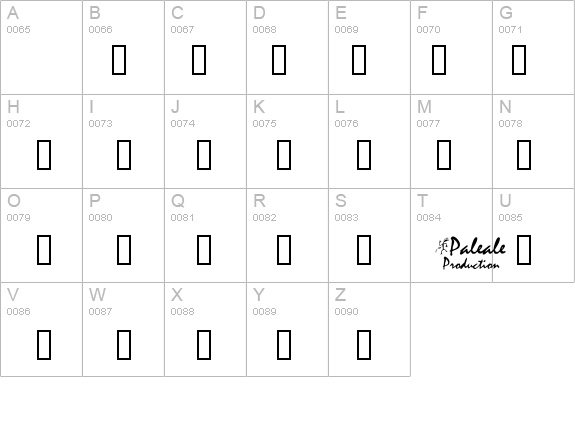 Unca Pale 1 details - Free Fonts at FontZone.net