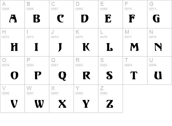 Unicorn Regular details - Free Fonts at FontZone.net