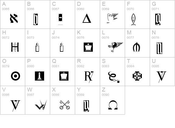 Ushaw details - Free Fonts at FontZone.net