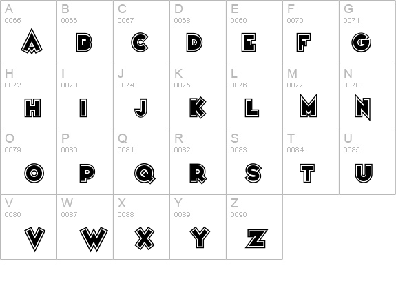 Varieté Colege details - Free Fonts at FontZone.net