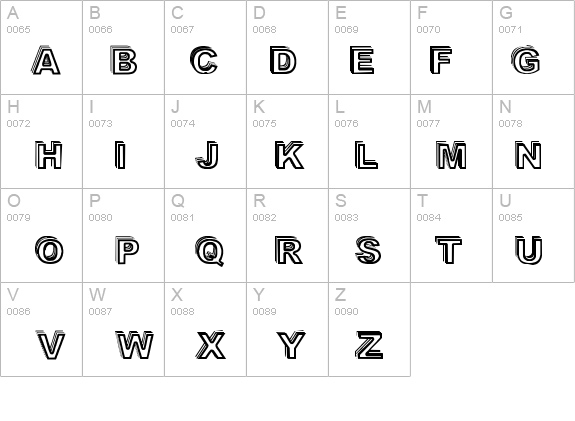 Vale Shadow details - Free Fonts at FontZone.net