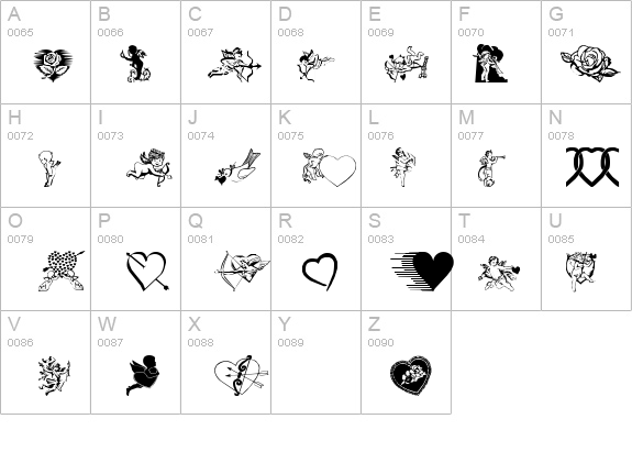 Valentin details - Free Fonts at FontZone.net