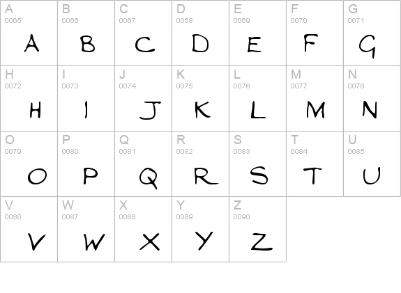 ValeriesHand Regular details - Free Fonts at FontZone.net
