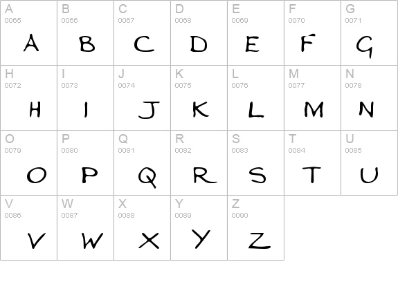 ValeriesHand details - Free Fonts at FontZone.net