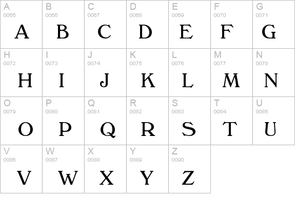 Verona-Regular details - Free Fonts at FontZone.net