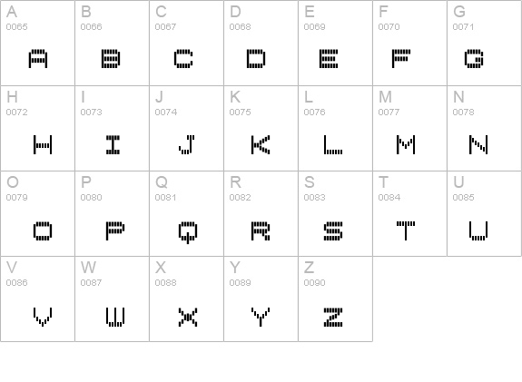 Vertical Tuning details - Free Fonts at FontZone.net