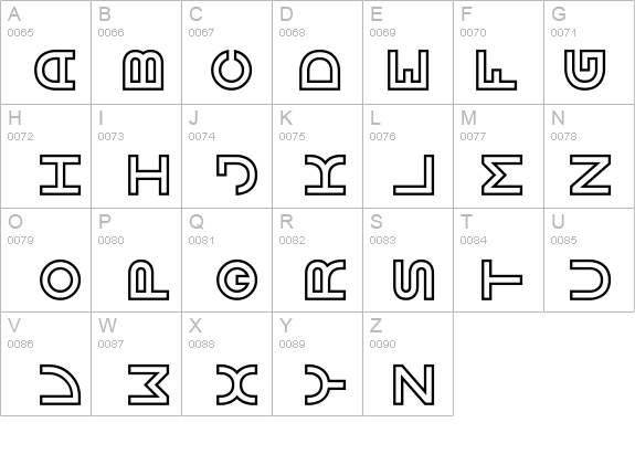 Vertigo BRK details - Free Fonts at FontZone.net