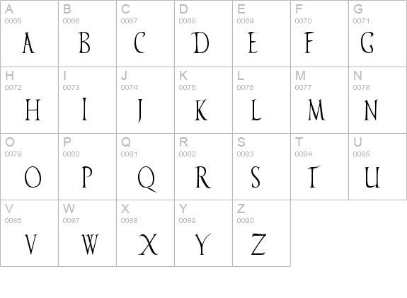 Vespasiano Demo details - Free Fonts at FontZone.net