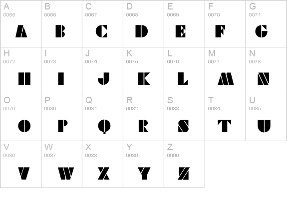 Viking Stencil details - Free Fonts at FontZone.net