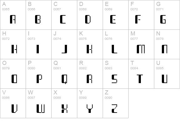 Virus 53X details - Free Fonts at FontZone.net