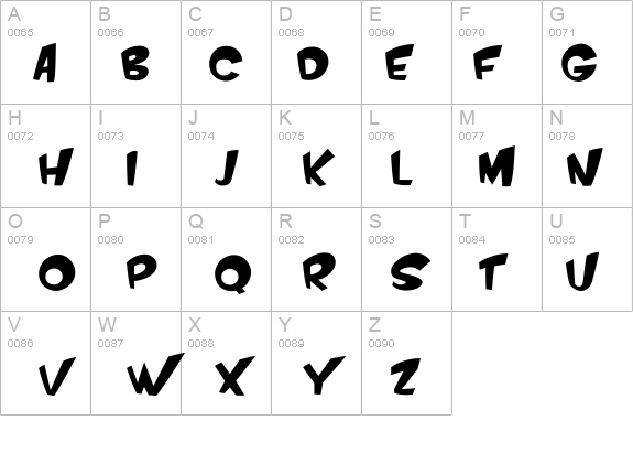 VTC ScreamItLoud Regular details - Free Fonts at FontZone.net