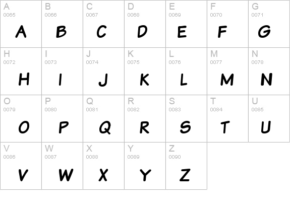 VTCSundaykomixBold details - Free Fonts at FontZone.net