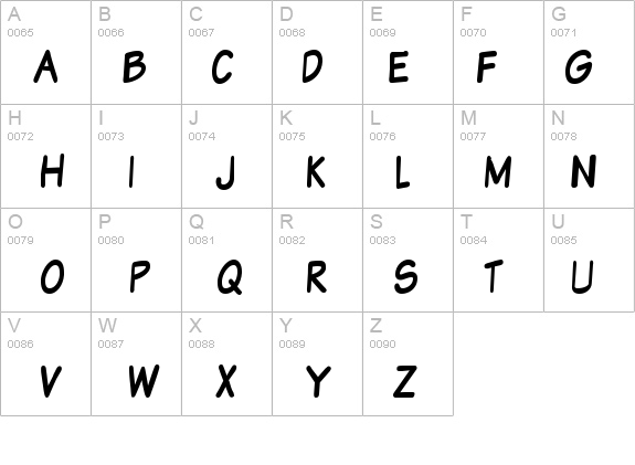 VTCSundayKomixTall details - Free Fonts at FontZone.net