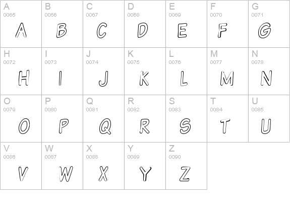 VTCSundayKomixTallOutline details - Free Fonts at FontZone.net