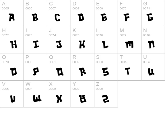 Wacky Spankers details - Free Fonts at FontZone.net