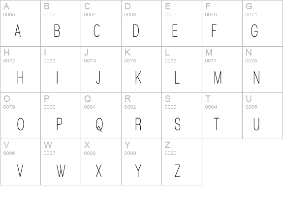 Walkway UltraCondensed Semi details - Free Fonts at FontZone.net